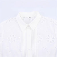 Temperament Water-soluble Embroidery Shirt