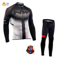 Cycling jersey long sleeve suit
