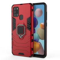 Samsung A21S version ring car holder phone case