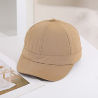 Solid-color Light Board Short Brim Quick-drying Lightweight Sunshade Casual Multi-purpose Style Baseball Cap For Outings, Outdoor Activities, Hiking, Running