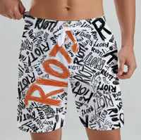 Mens Stylish Casual Hawaiian Beach Shorts