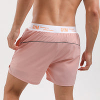 Men's Muscle Shorts Double Liner Elastic