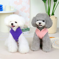 Simple Casual Warm Dog Clothes