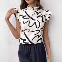 Arrival Printed Fashionable Elegant Womens Top
