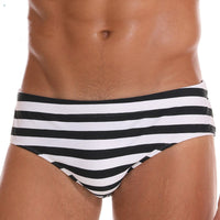 Men's Shorts Triangle Stripe Swimming Sports