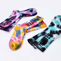 Tie-Dyed Thin Tube Socks For Men And Women