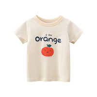 Children's Clothing Summer Children's Short-Sleeved Fruit T-Shirt Girl Baby Clothes