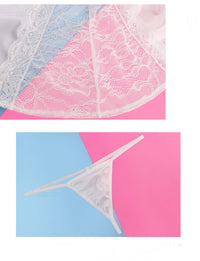 Underwear Women's Water Soluble Embroidery Suspenders Lace Temptation Nightdress