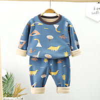 Children's velvet underwear set