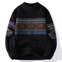 Autumn And Winter Fashion Trend Mock Neck Sweater Men