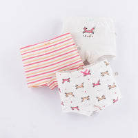 Girls' Underwear Cotton Boxer Briefs Girls' Boxer Briefs, Children's Underwear, Baby Shorts Head Cute Cartoon