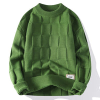 FallWinter Fashionable Casual Crew-Neck Sweater For Men