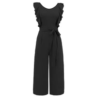 Women's Fashionable Ruffle Lace Jumpsuit