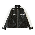Men's Winter Loose Color Blocking Biker Racing Ins American Style Flight Suit