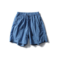 Summer Loose Leopard Print Shorts Men