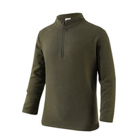 Stand Collar Half Zip Sweater Men's Dralon Sweater
