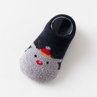 Cute Cartoon Children's Socks Terry Thickened Baby