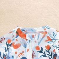 Girls' Flower Full Printed One-piece Swimsuit Baby