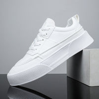 Men's Leisure Sports White Running Shoes