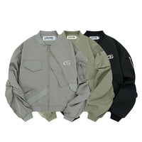 National Fashion Niche Irregular Design Pleated Loose Jacket Coat
