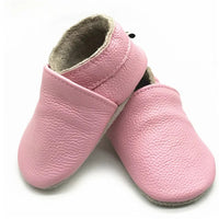Baby Soft Bottom Solid Color Calf Leather Shoes Toddler Shoes
