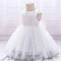 New European And American Girls Mesh Embroidery Dress