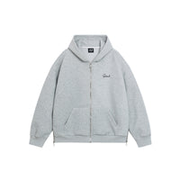 Zip-up High-street Hoodie Trendy Unisex Brand Hooded Cardigan Couples Wear