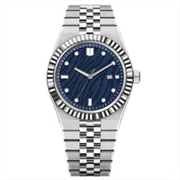 High-End Business Steel-Strap Mens Quartz Watch