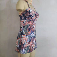 Women's Large Size One Piece Swimsuit