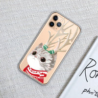 Christmas transparent phone case