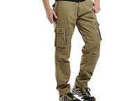 Winter Many New Men's Leisure Pants Pocket Tooling Plus
