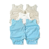 New Baby Vest Five-piece Triangle Romper