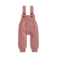 Ins Style Baby Autumn Clothing Knitted Bib Jumpsuit