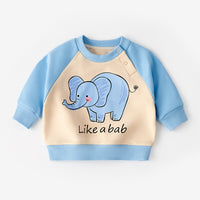 Children's autumn cotton sweater