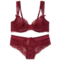 Women's Fashion Lace French Ultra-thin Bra