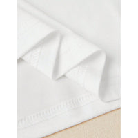 Letter-print Crew-neck Top Short-sleeve T-shirt