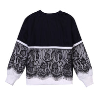 Long sleeve sweater two-piece suit