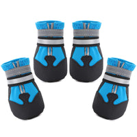 DiWater-Resistant Dog Boots For Medium Large Dogs,Non-Slip Dog Shoes For Winter Snow,Lightweight Paw Protector For Cold Pavement,Soft Dog Booties For Outdoor Walking Indoor Hardfloors