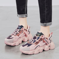 Platform wear-resistant sports and leisure travel shoes