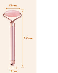 One shot for two jade roller beauty stick