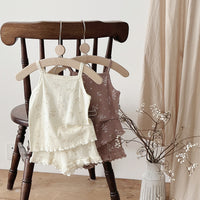 Overall Dress Set Floral Thin Summer Clothes
