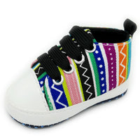 Aliexpress explosion colorful canvas baby shoes slip soft bottom Baby Toddler shoes 0-1 babyshoes