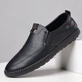 Spring And Summer Versatile Casual Middle-aged Men's Leather Shoes