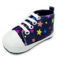 Aliexpress explosion colorful canvas baby shoes slip soft bottom Baby Toddler shoes 0-1 babyshoes