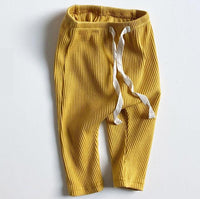 Knitted webbing big PP pants