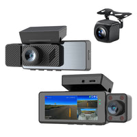 Three-record Wifi Interconnection 4K HD Night Vision Driving Recorder