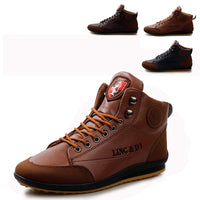 Men's Casual Lace Up Combat Shoes
