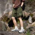 Side Hem Arc Slit Men's Summer New Fifth Pants