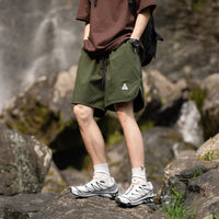 Side Hem Arc Slit Men's Summer New Fifth Pants