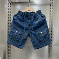 Camouflage Shorts Loose Cargo Men's Outerwear Casual Fifth Pants